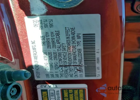 2020 Honda Cr-V Touring from USA, damaged, VIN 5J6RW2H90LL020458